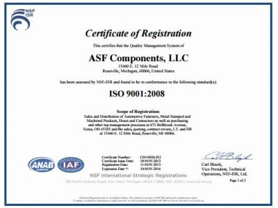 ISO 9001 Certified